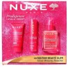 Glow Beauty Routine Set - Illuminating Concentrate - Gel Cream - Prodigieuse Hyalu Boost Eye Stick - Nuxe