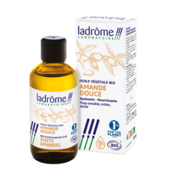 Huile Végétale Amande Douce Bio - Ladrôme - 100 ml