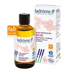 Organic Vegetable Oil Castor - Ladrôme - 100 ml