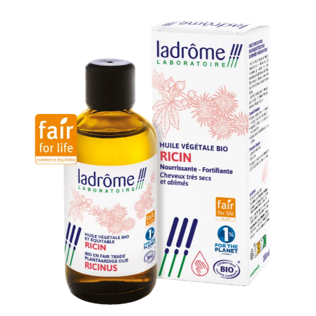 Organic Vegetable Oil Castor - Ladrôme - 100 ml